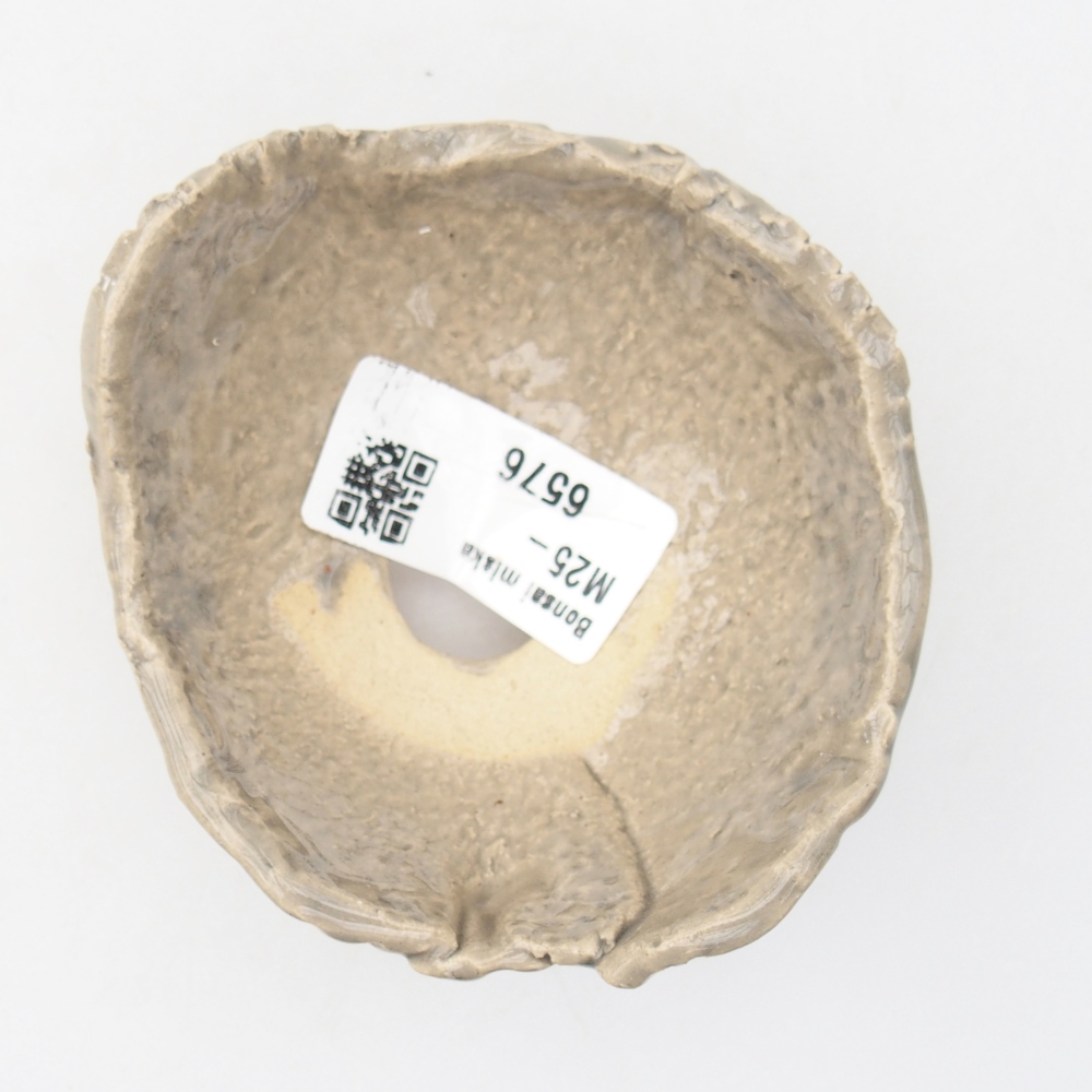 Concha de cerámica 8,5 x 8 x 5 cm , color beige