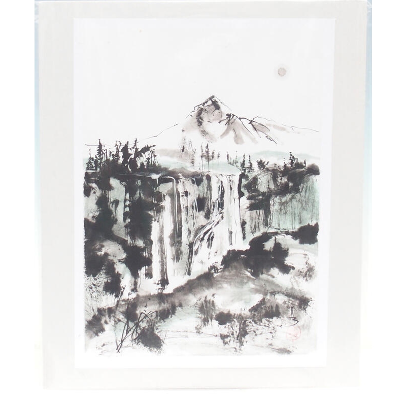 Caligrafía - Monte Fuji