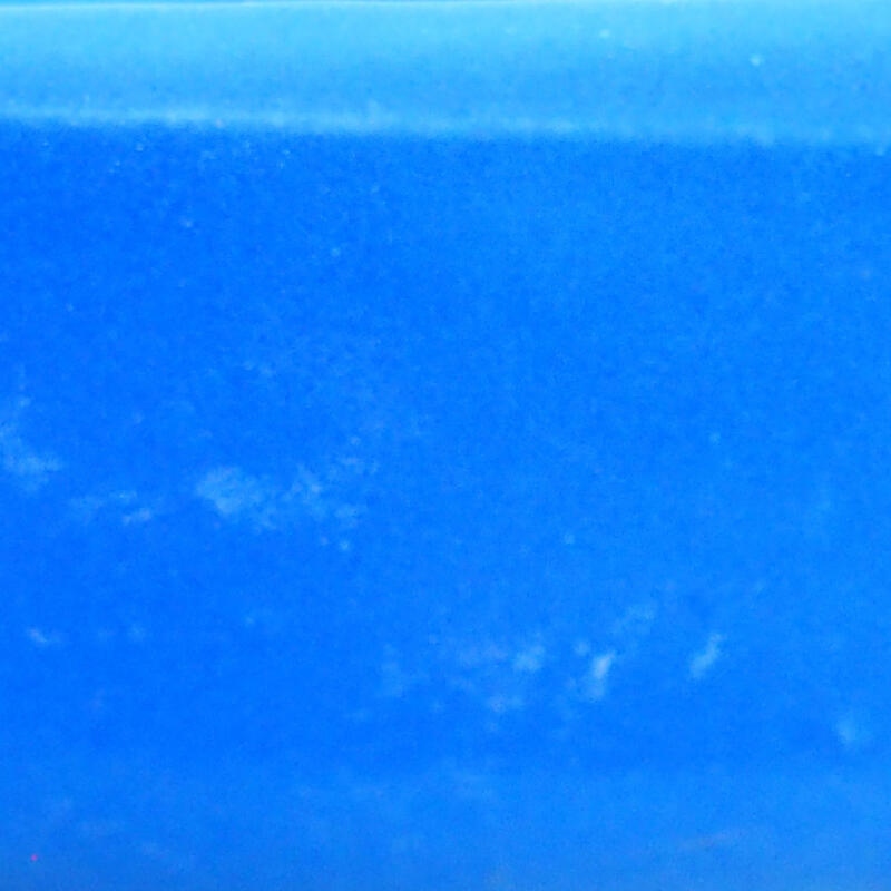 Cuenco bonsái de cerámica 10,5 x 9 x 3,5 cm, color azul