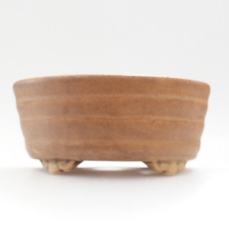 Cuenco bonsái de cerámica 10 x 9 x 5 cm, naranja