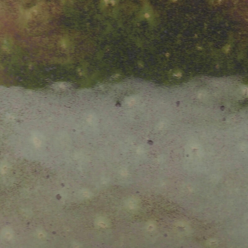 Cuenco bonsái de cerámica 11,5 x 11,5 x 9 cm, verde