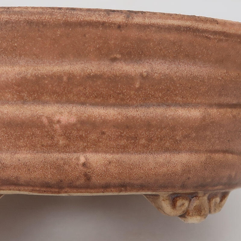 Cuenco bonsái de cerámica 11 x 9,5 x 5 cm, rosa