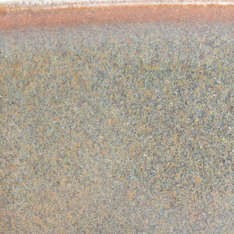 Cuenco bonsái de cerámica 11 x 9 x 5,5 cm, marrón