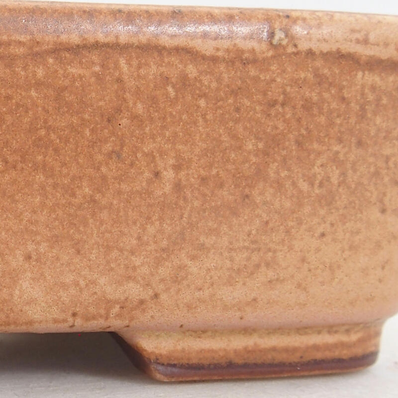 Cuenco bonsái de cerámica 12,5 x 10 x 4 cm, rosa