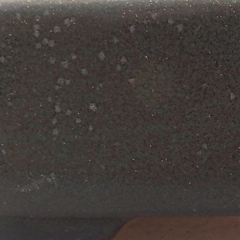 Cuenco bonsái de cerámica 12,5 x 9 x 3 cm, gris