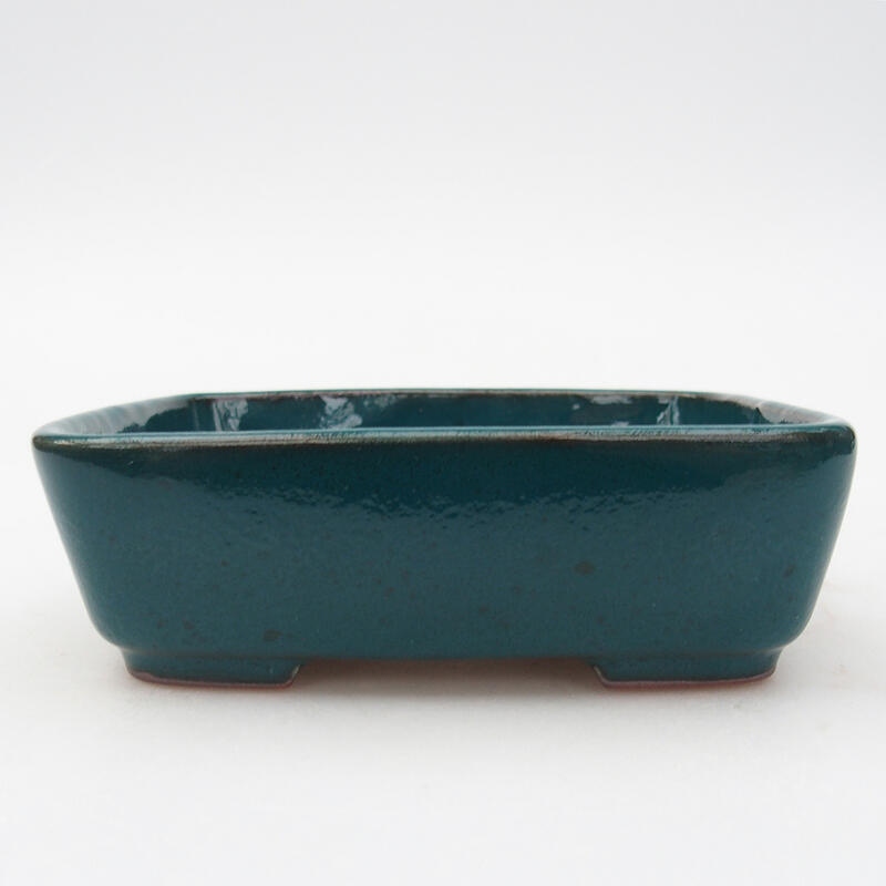 Cuenco bonsái de cerámica 12 x 10 x 4 cm, verde