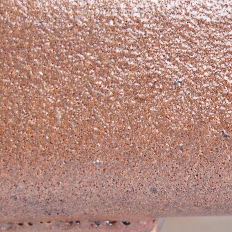 Cuenco bonsái de cerámica 12 x 9 x 3,5 cm, marrón