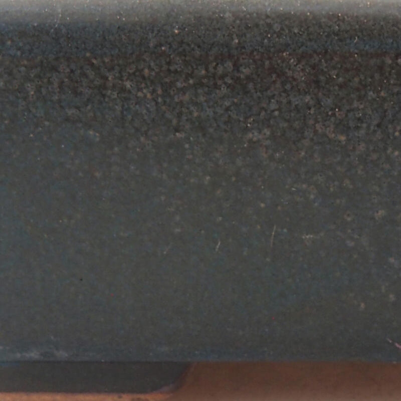 Cuenco bonsái de cerámica 12 x 9 x 3 cm, gris