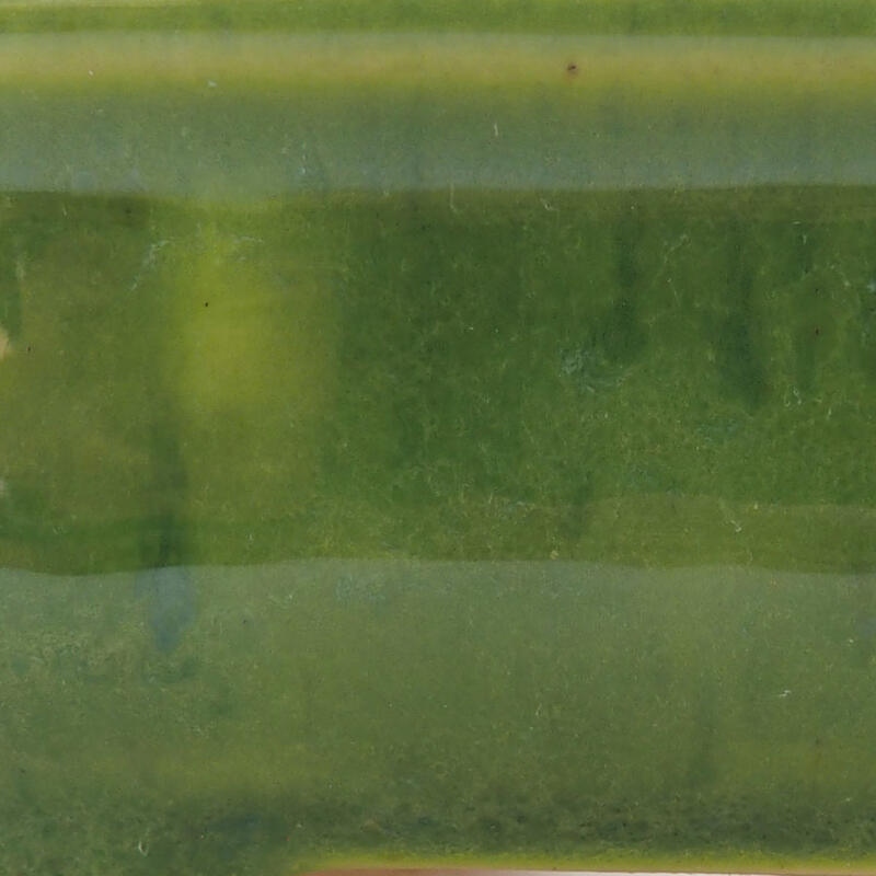 Cuenco bonsái de cerámica 12 x 9 x 4,5 cm, verde