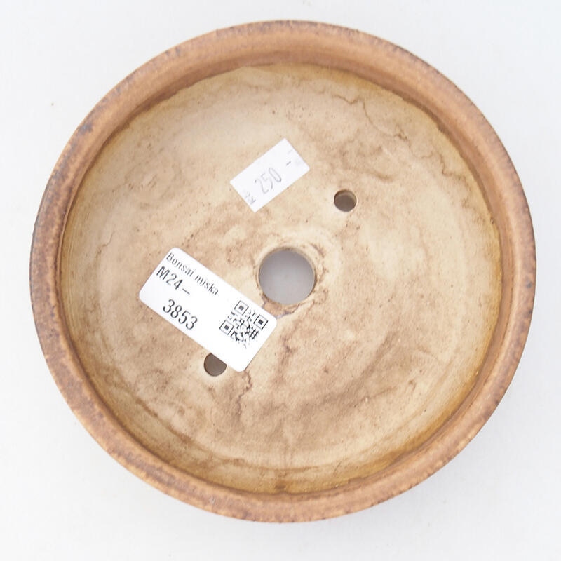 Cuenco bonsái de cerámica 13,5 x 13,5 x 4 cm, rosa