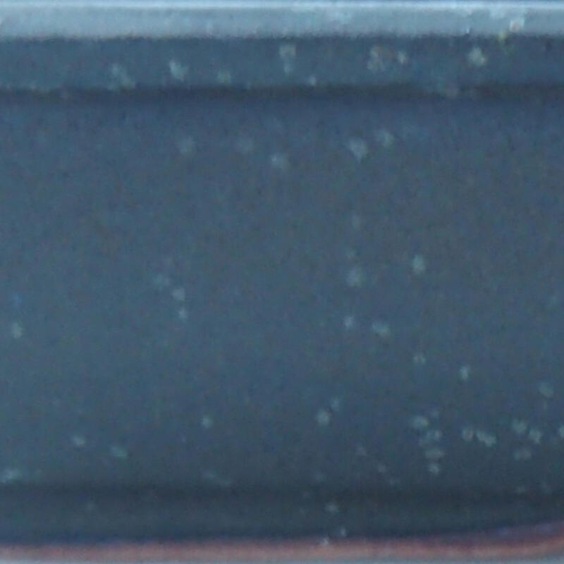 Cuenco bonsái de cerámica 13 x 11 x 2 cm, gris