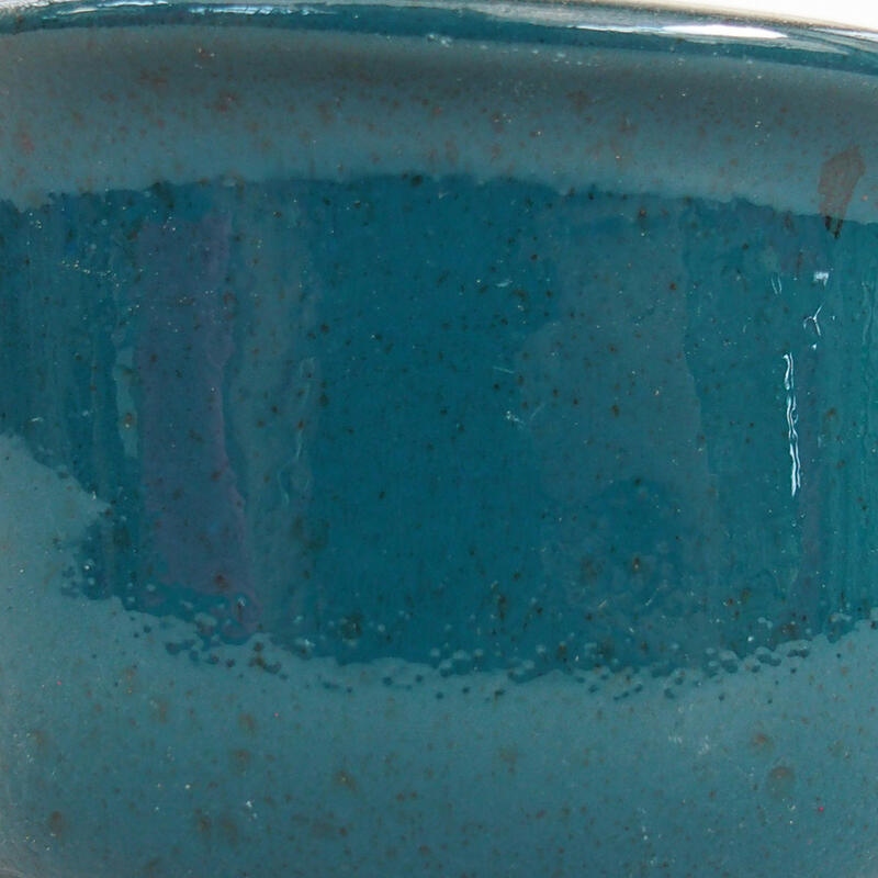 Cuenco bonsái de cerámica 14 x 11,5 x 6 cm, verde