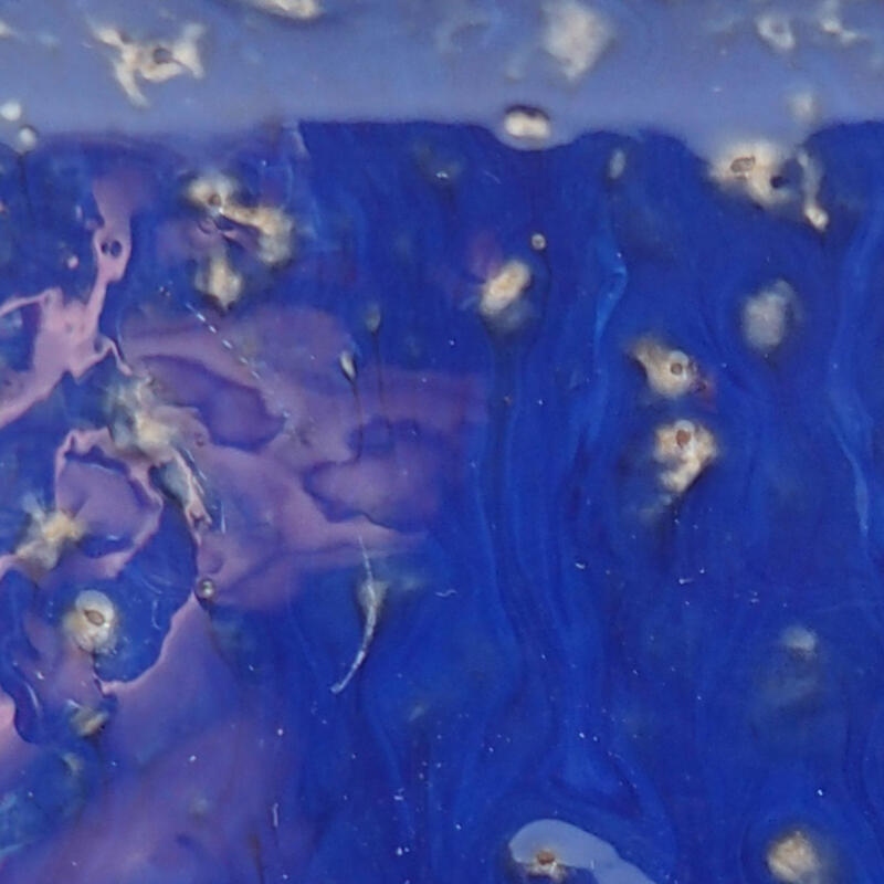 Cuenco bonsái de cerámica 15 x 12,5 x 6,5 cm, color azul