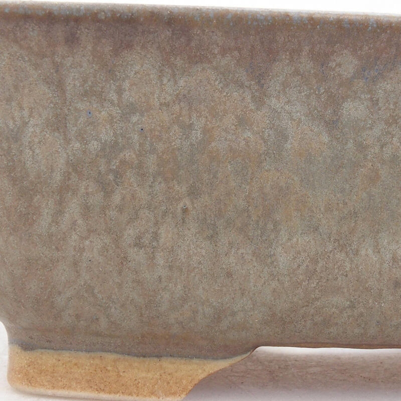 Cuenco bonsái de cerámica 15 x 13 x 5 cm, color azul