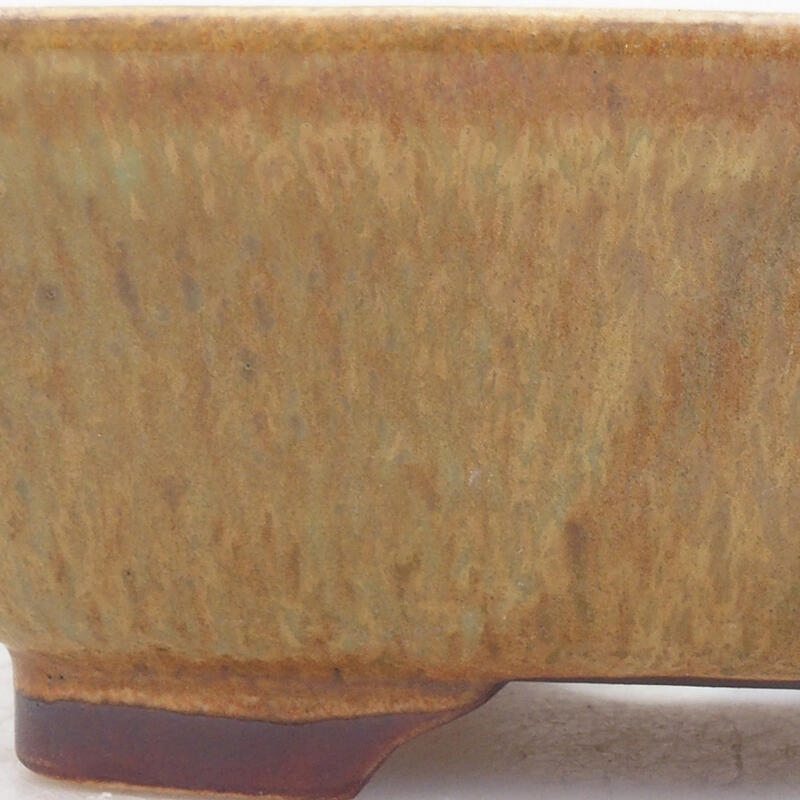 Cuenco bonsái de cerámica 15 x 13 x 5 cm, verde