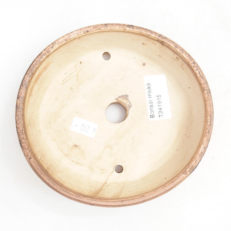 Cuenco bonsái de cerámica 15 x 14 x 4 cm, rosa