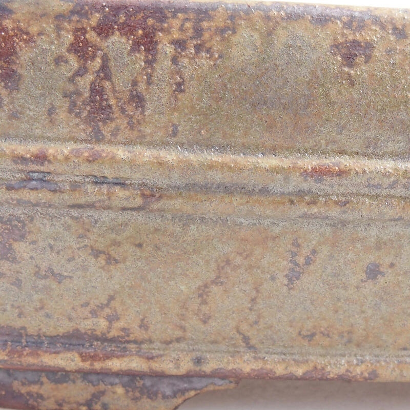 Cuenco bonsái de cerámica 16,5 x 12 x 5,5 cm, marrón