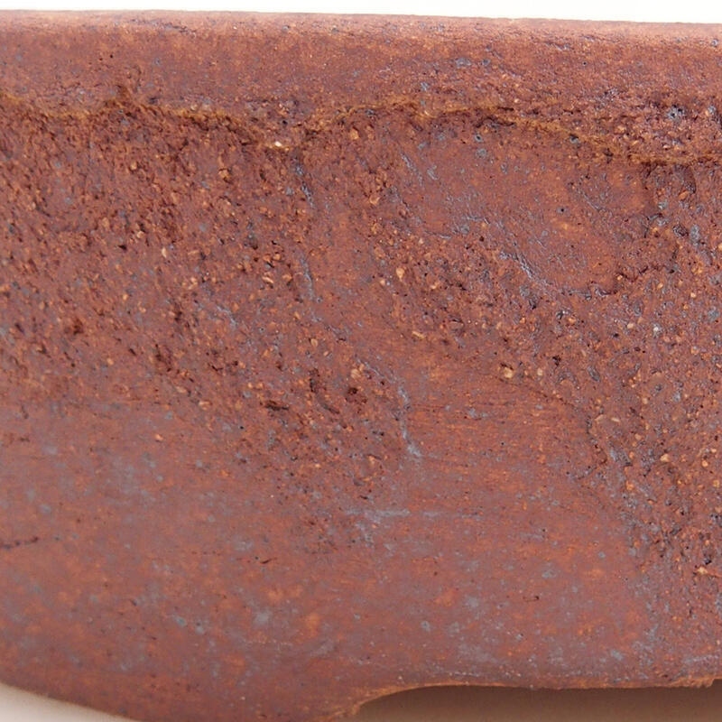 Cuenco bonsái de cerámica 16,5 x 14 x 5 cm, color metal