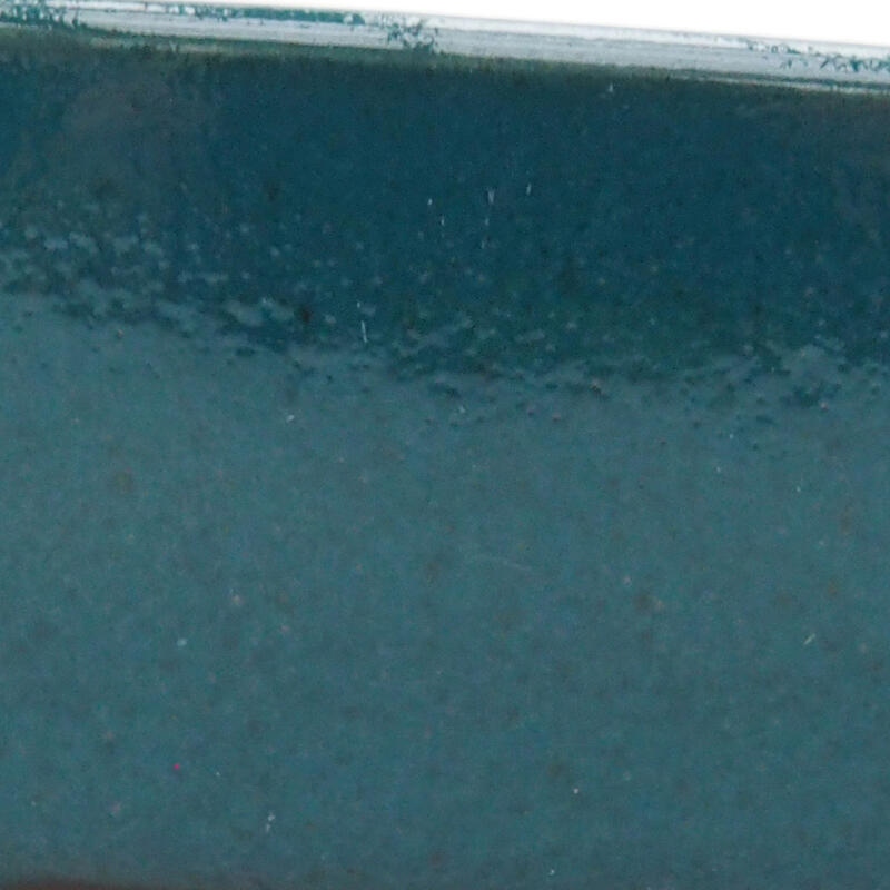 Cuenco bonsái de cerámica 17,5 x 14,5 x 4 cm, verde