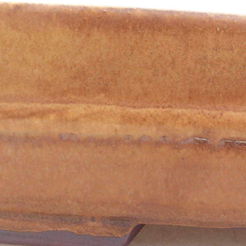 Cuenco bonsái de cerámica 17,5 x 14,5 x 5 cm, rosa