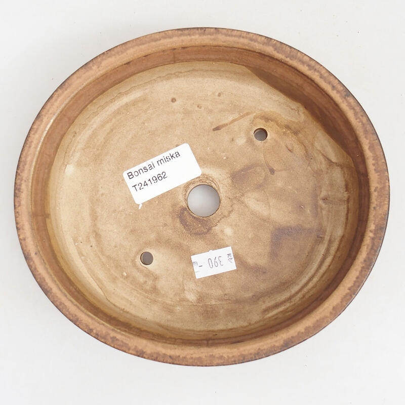 Cuenco bonsái de cerámica 17,5 x 16 x 4,5 cm, rosa