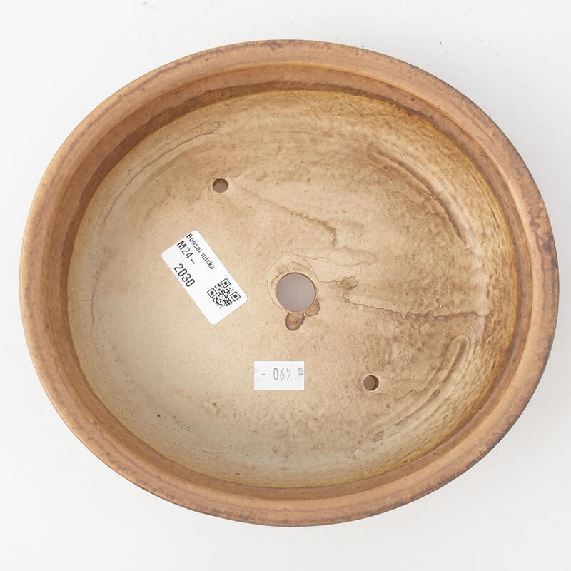 Cuenco bonsái de cerámica 21 x 19 x 5 cm, rosa