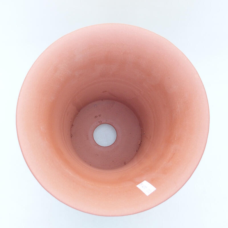 Cuenco bonsái de cerámica 21 x 21 x 27 cm, color azul