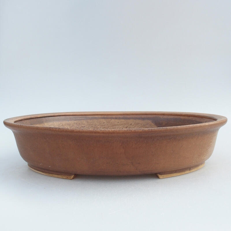 Cuenco bonsái de cerámica 28,5 x 25 x 6 cm, rosa