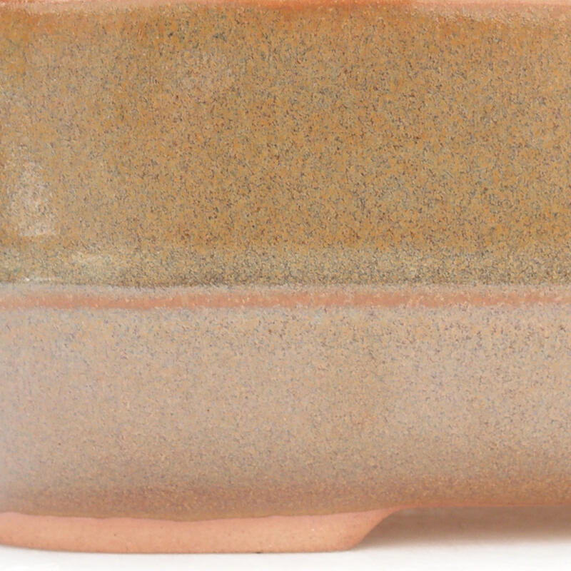 Cuenco bonsái de cerámica 28 x 21 x 7,5 cm, marrón