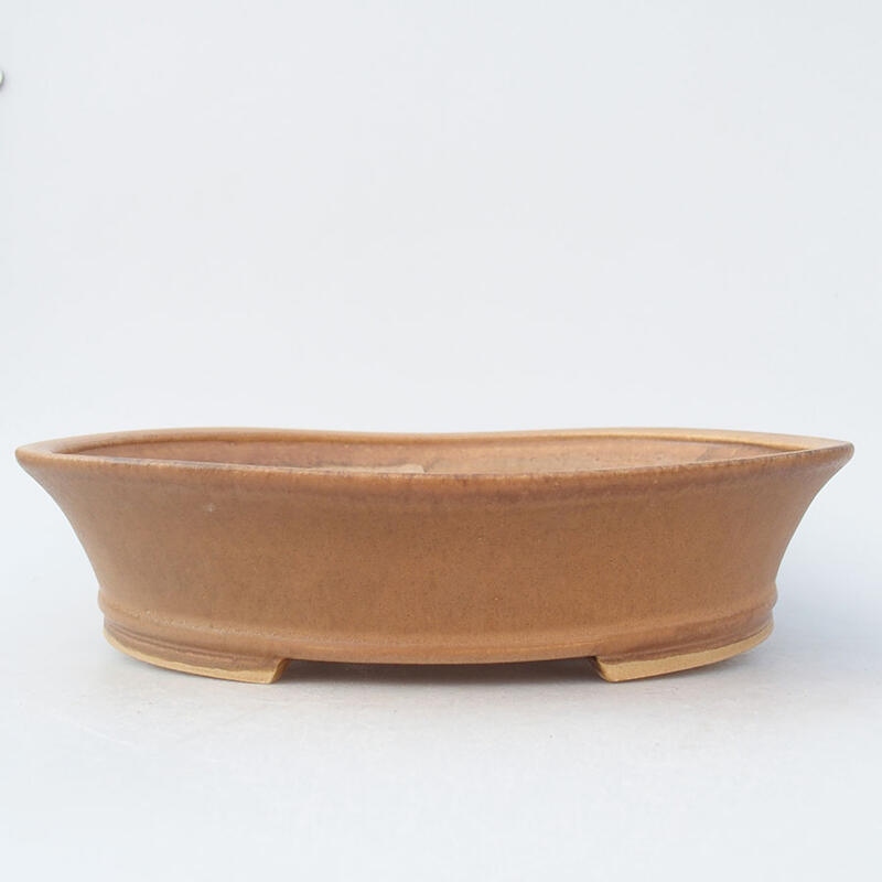 Cuenco bonsái de cerámica 28 x 25 x 6 cm, rosa