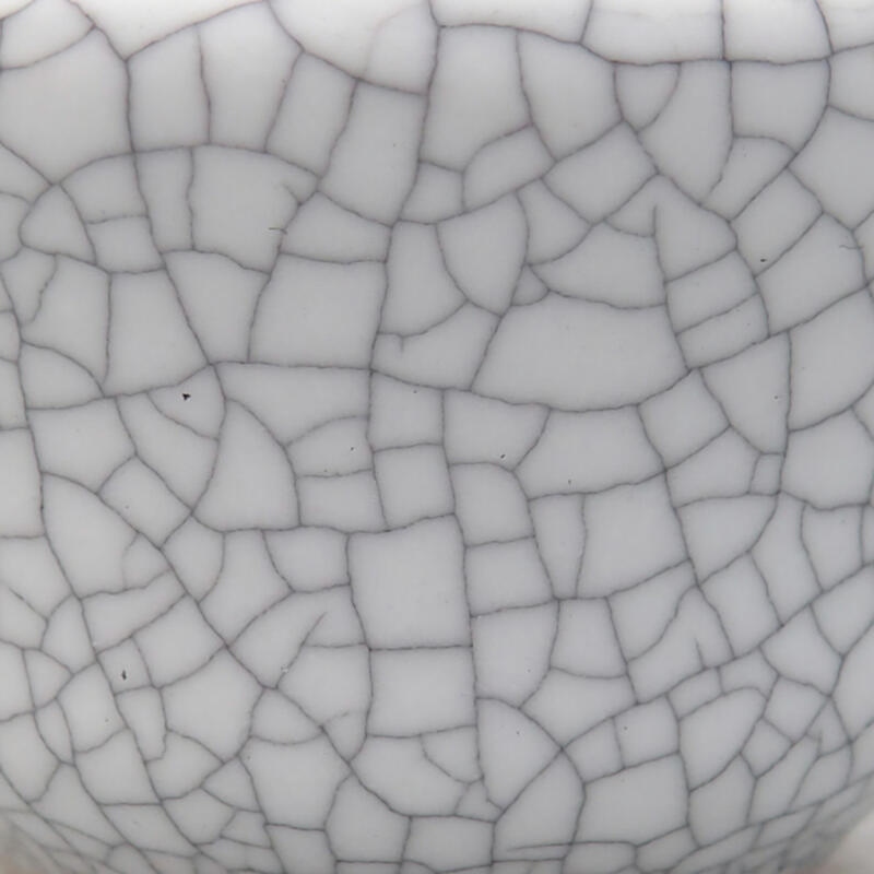 Cuenco bonsái de cerámica 4 x 4 x 2 cm, color raku