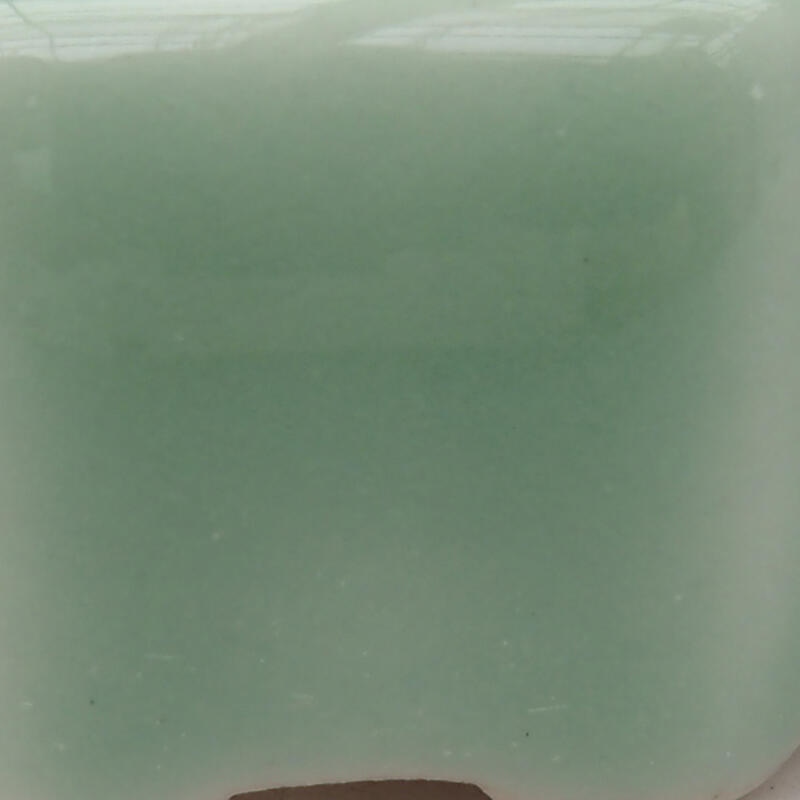 Cuenco bonsái de cerámica 4 x 4 x 2 cm, verde