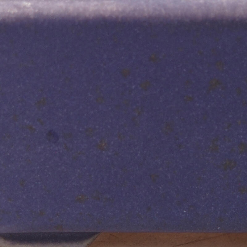 Cuenco bonsái de cerámica 7 x 7 x 3 cm, color morado