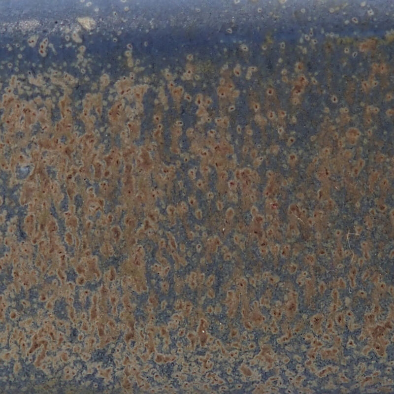 Cuenco bonsái de cerámica 7 x 7 x 3 cm, color azul