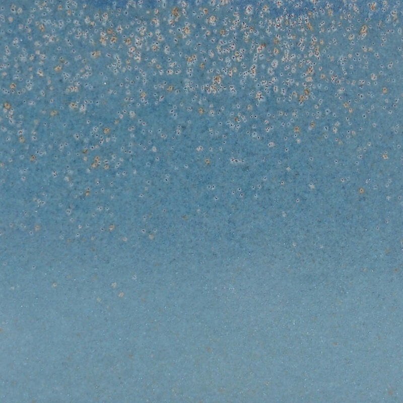 Cuenco bonsái de cerámica 8,5 x 8,5 x 5,5 cm, color azul