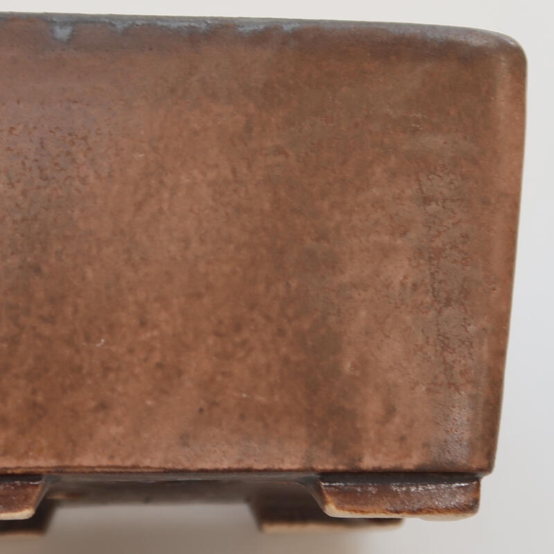 Cuenco bonsái de cerámica 8,5 x 8,5 x 5,5 cm, rosa