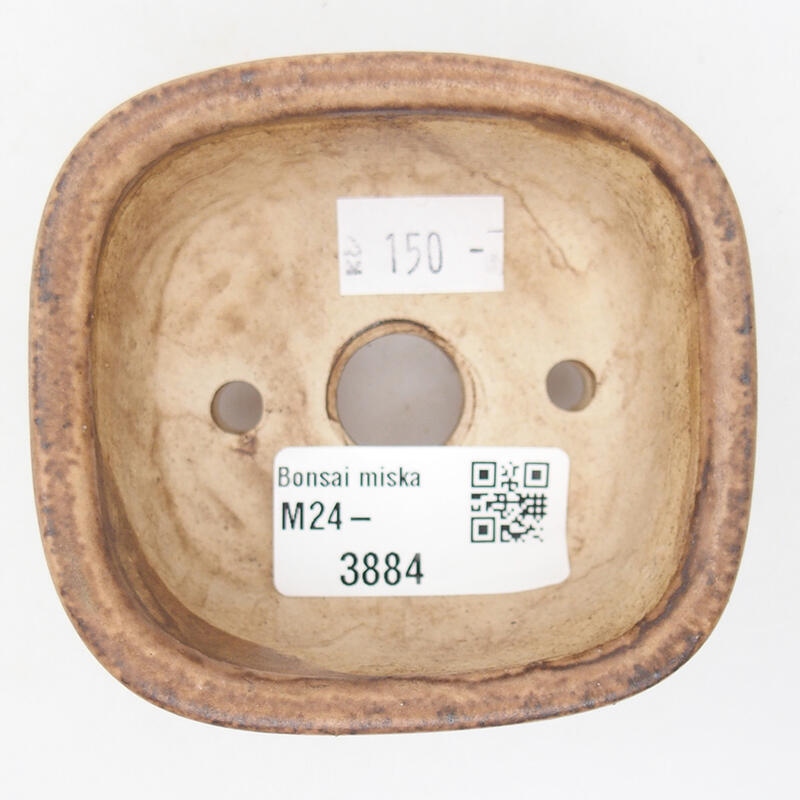 Cuenco bonsái de cerámica 8 x 7,5 x 4 cm, rosa