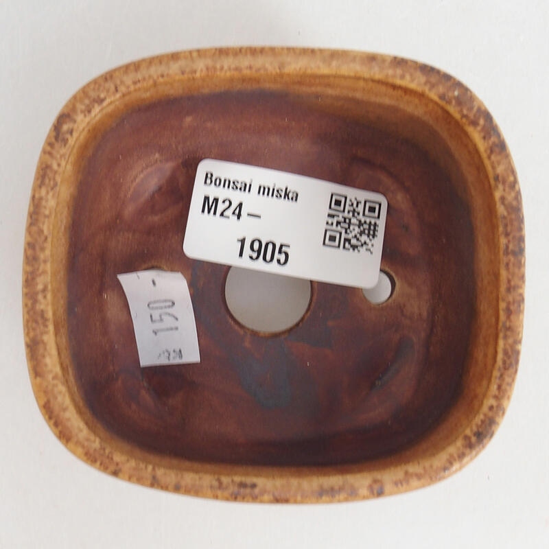 Cuenco bonsái de cerámica 8 x 7 x 4,5 cm, rosa