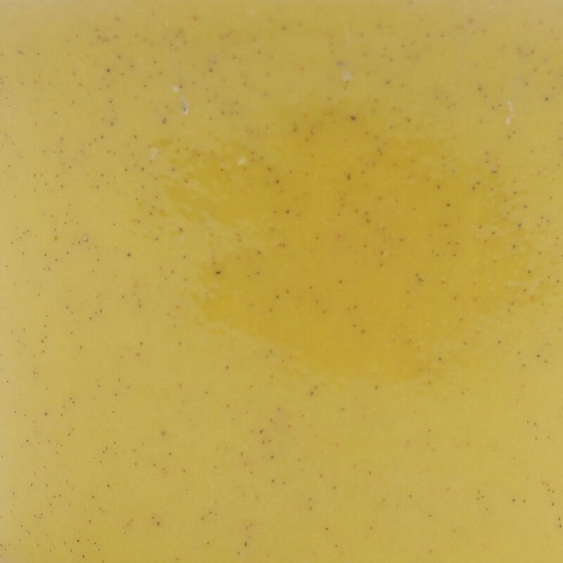 Cuenco bonsái de cerámica 9,5 x 9,5 x 5,5 cm, amarillo