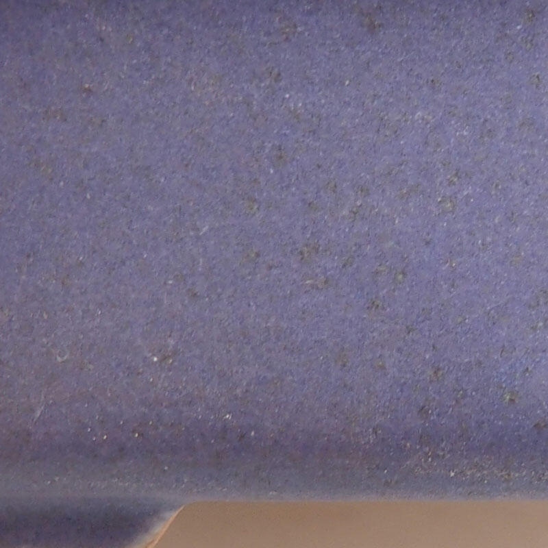 Cuenco bonsái de cerámica 9 x 6 x 3 cm, color morado