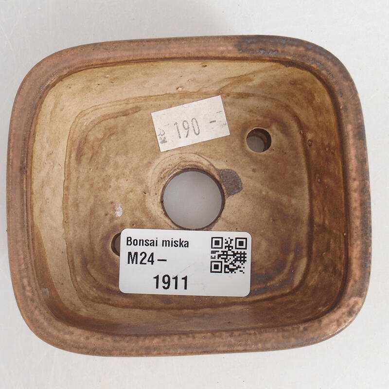 Cuenco bonsái de cerámica 9 x 8 x 3,5 cm, rosa