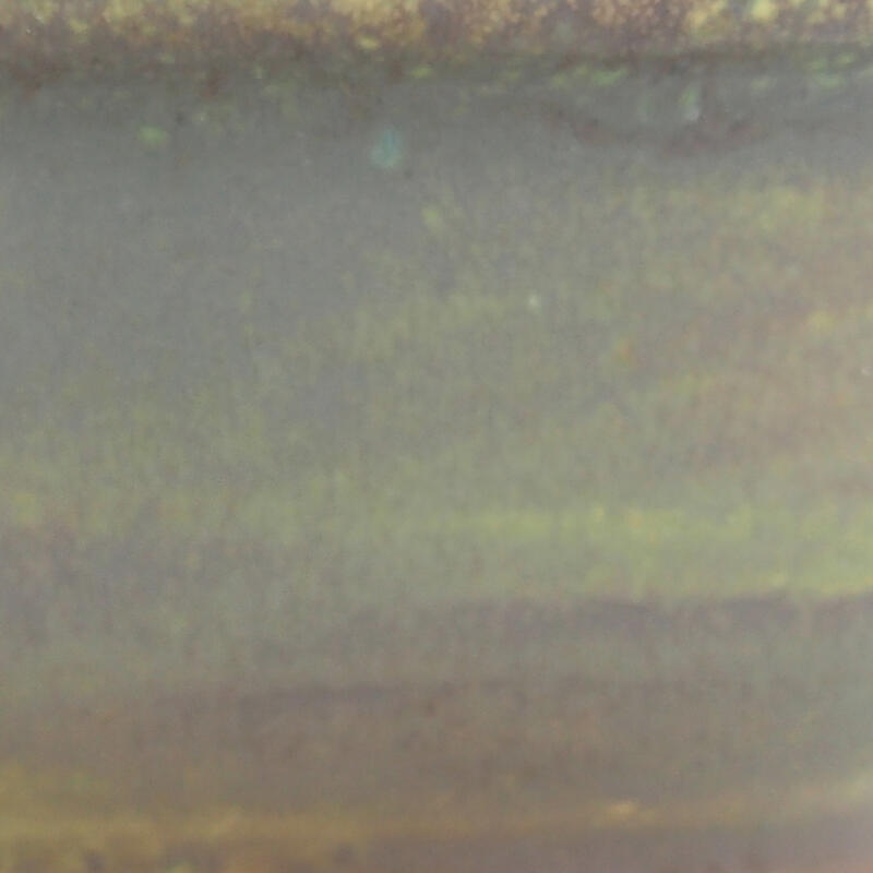 Cuenco bonsái de cerámica 9 x 8 x 4 cm, verde