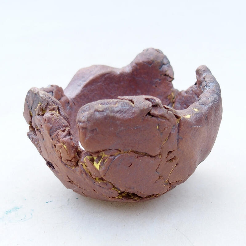 Concha de cerámica 4,5 x 4,5 x 4 cm , color negro