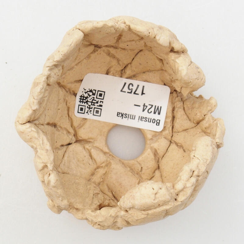 Concha de cerámica 7 x 7 x 5 cm , color beige