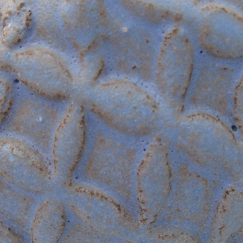 Concha de cerámica 8,5 x 8,5 x 4,5 cm , color azul