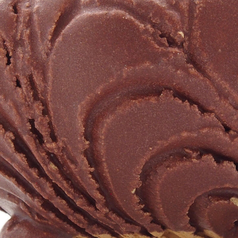 Concha de cerámica 9 x 9 x 5,5 cm , color marrón