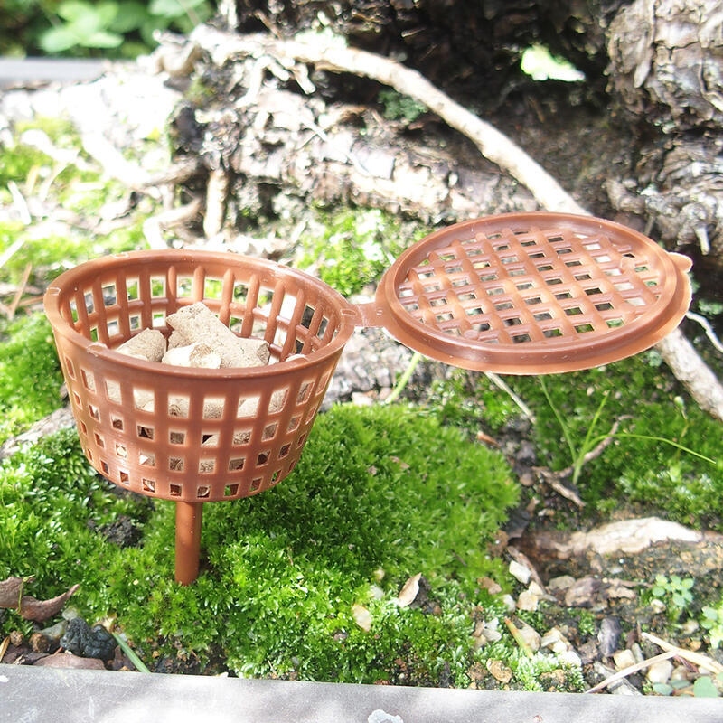 Cestas de abono de plástico 4,5 x 8 cm