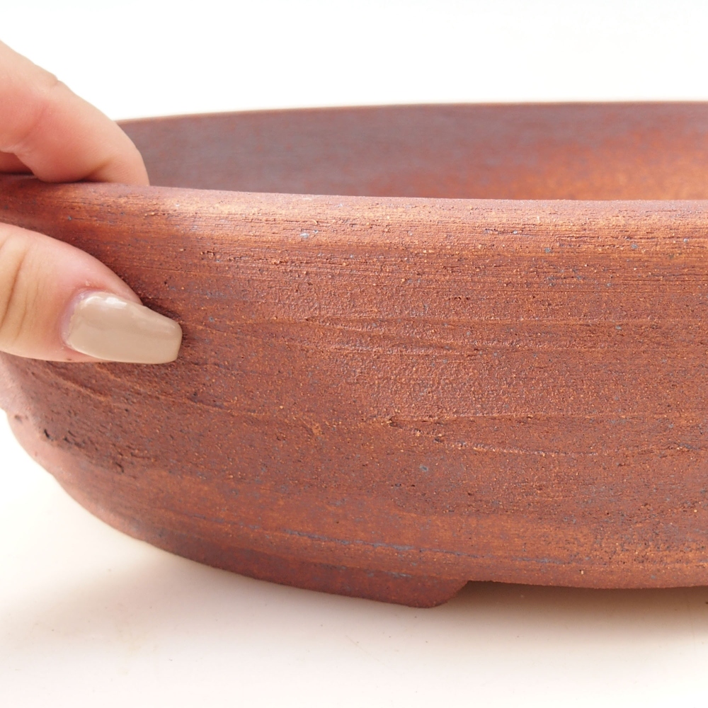 Cuenco bonsái 32 x 24,5 x 7 cm , color metal