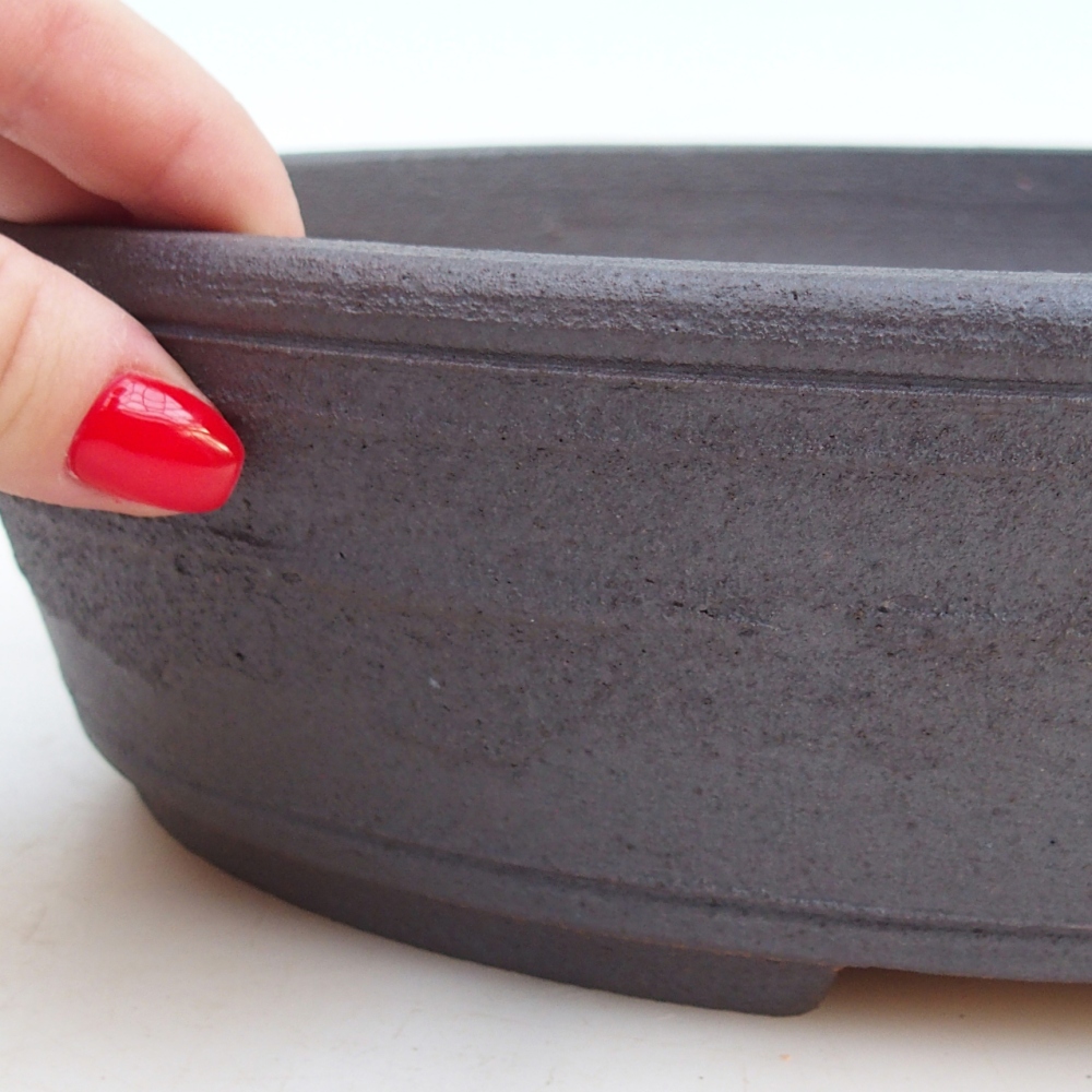 Cuenco bonsái 32 x 26 x 7,5 cm , color marrón