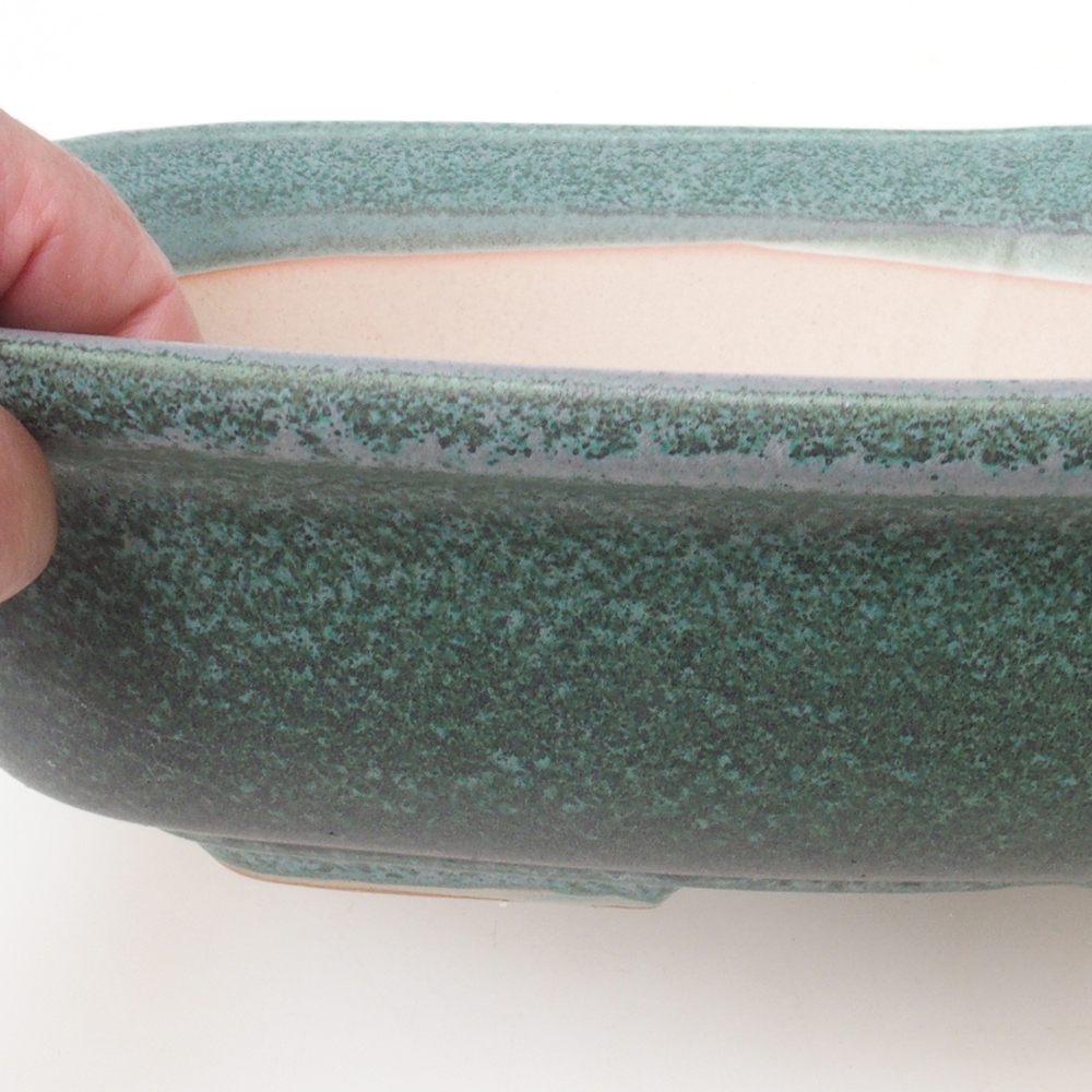 Cuenco bonsái H10 - 37 x 28 x 9 cm - verde